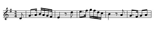 Dawning of the Day - staff notation