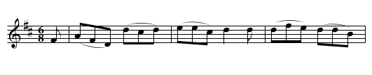 Ddâs wair, Y - staff notation