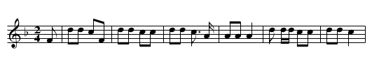 De Boatman Dance - staff notation