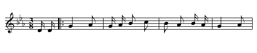 De Dessaï, De Delaï - staff notation