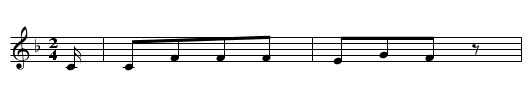 DE JAOR DAO WASKNE SINE BRUT - staff notation