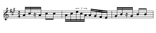 Deacon Buckley's Jig - staff notation