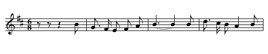 Dead maids land - Paddon - staff notation