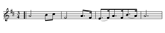 D'eala Mairi liomsa - staff notation