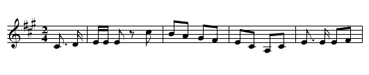 Dear Elizabeth - staff notation