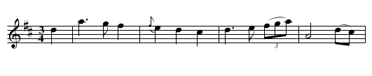 DEAR TOM THIS BROWN JUG - staff notation