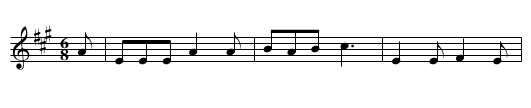 DEAREST LASSIE - staff notation