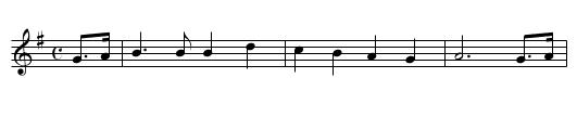 Death and the Lady - staff notation