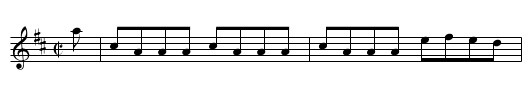 Death of the Wren - staff notation