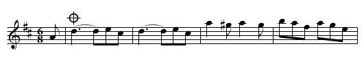 Deaux [sic] Amies, La - staff notation