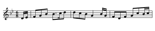 Deceitful Stranger, The - staff notation