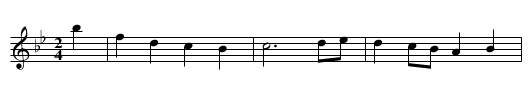 Decoy. WCD3/6.060, The - staff notation