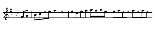 Deer Walk [1] - staff notation