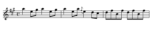Deils Among the Taylors, The  - staff notation