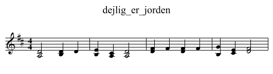 dejlig_er_jorden - staff notation