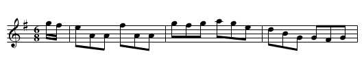 Delaney's Drummers - staff notation