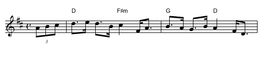 Delavaird Brig - staff notation