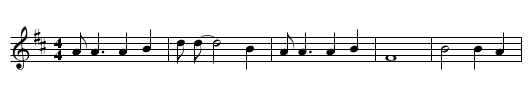 Delia - staff notation