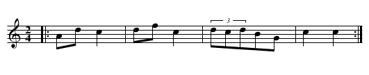 Delilo - staff notation