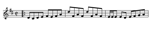 Delvin Side - staff notation