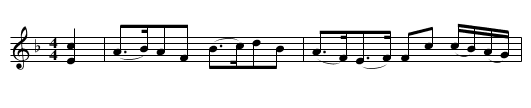 Delyn, Y - staff notation