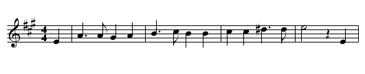 DEM LAND WO MEINE WIEGE STAND - staff notation