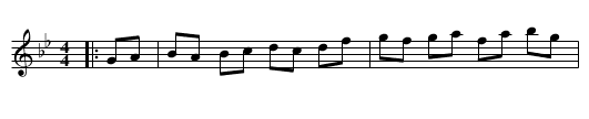 Democratic Hornpipe - staff notation
