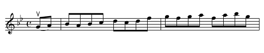 DEMOCRATIC HORNPIPE - staff notation