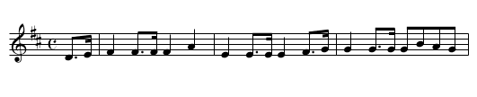 DEMOCRATIC MARCH - staff notation