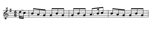 Denis Delaney (doublejig)     0703 - staff notation