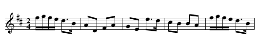 Denis Murphy's Polka - staff notation