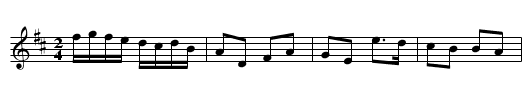 Denis Murphy's Polka - staff notation