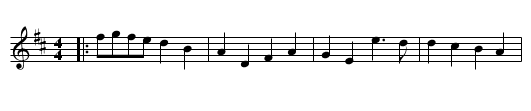 Denis Murphy's - staff notation