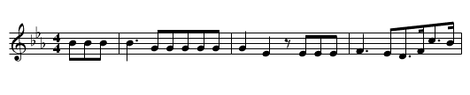 DENKST DU DARAN MEIN TAPFRER LAGIENKA - staff notation