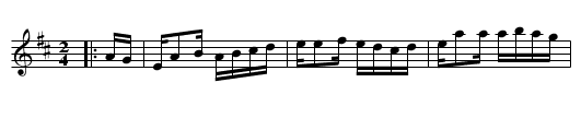 Denman Duncan's Drumbeat + - staff notation