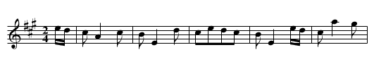 Denmark Hall - staff notation