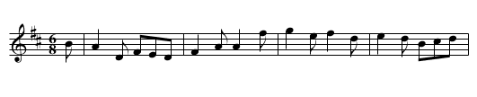 Dennis Murphy's Jig - staff notation