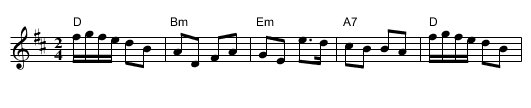 Dennis Murphy's Polka - staff notation