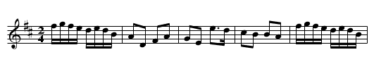 Dennis Murphy's polka - staff notation