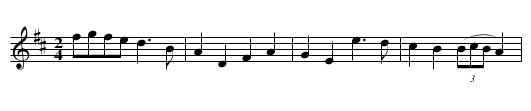 Dennis Murphy's - staff notation