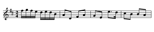 Dennis Murphy's - staff notation