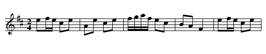 Dennis Murphy's - staff notation