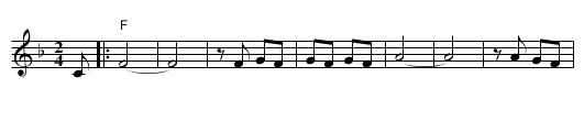 Der Alter Tsigayner - staff notation