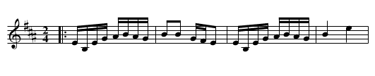 der Badchen Freylach - staff notation