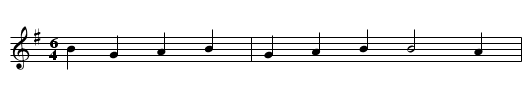 Der Elsberger - staff notation