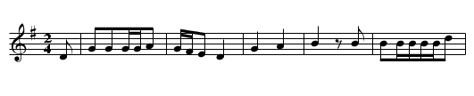 Der Habersack (37), S.126 - staff notation