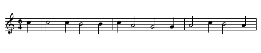 Der Hammerschmiedssohn - staff notation