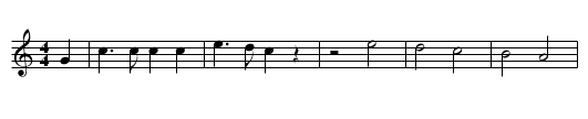 Der Hammerschmiedssohn - staff notation