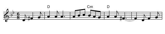 der Heyser Jig - staff notation