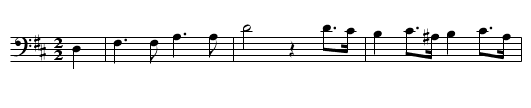 DER HIMMEL UNSER HORT DIE FREIHEIT UNSER WORT - staff notation